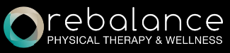 logo rebalance physical therapy and wellness